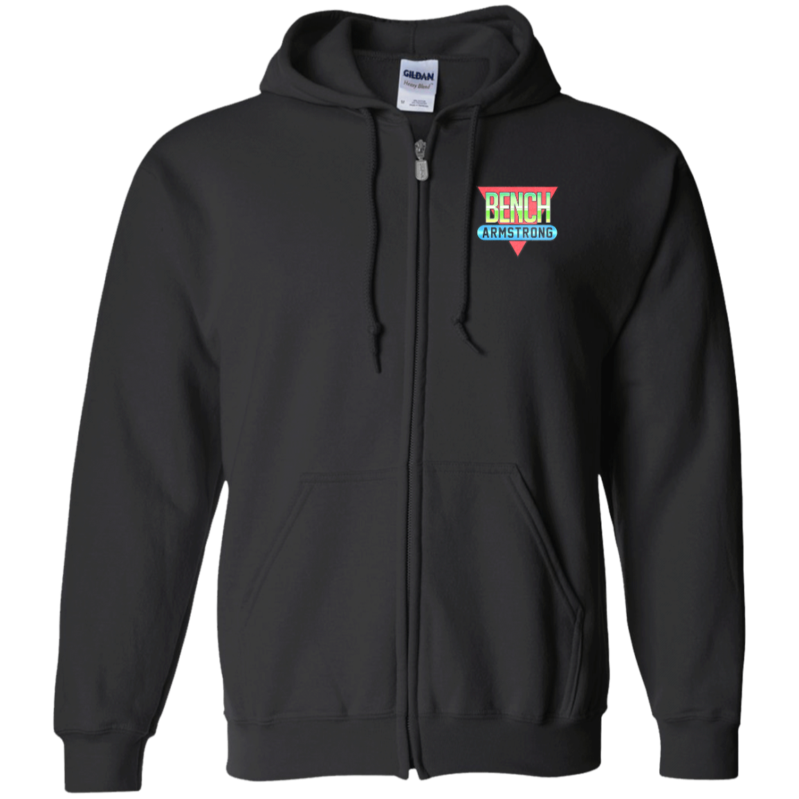 BENCH ARMSTRONG 2-Sided Zip-Up Hoodie