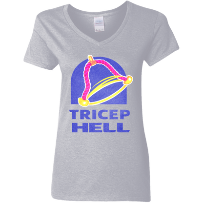 TRICEP HELL Womens' Fitted T-Shirt