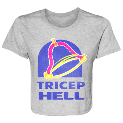 TRICEP HELL Womens' Crop Top