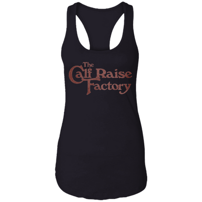 CALF RAISE FACTORY Womens' Racerback Tank