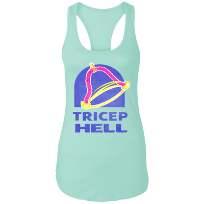 TRICEP HELL Womens' Racerback Tank