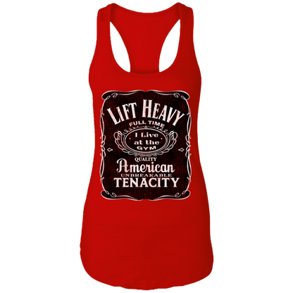 LIFT HEAVY Womens' Racerback Tank