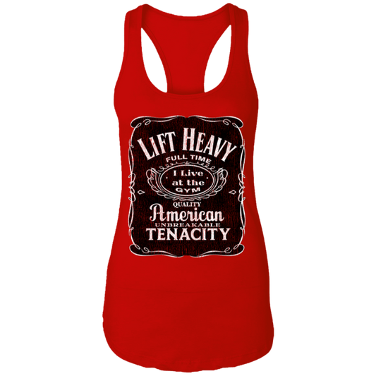 LIFT HEAVY Womens' Racerback Tank