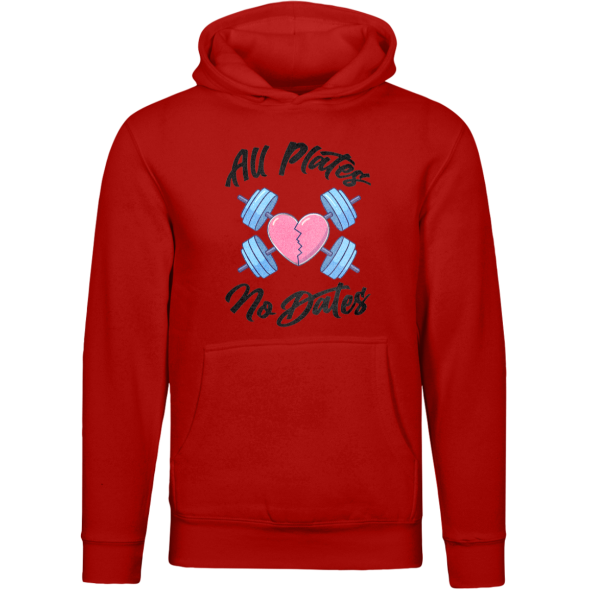 ALL PLATES NO DATES Pullover Hoodie