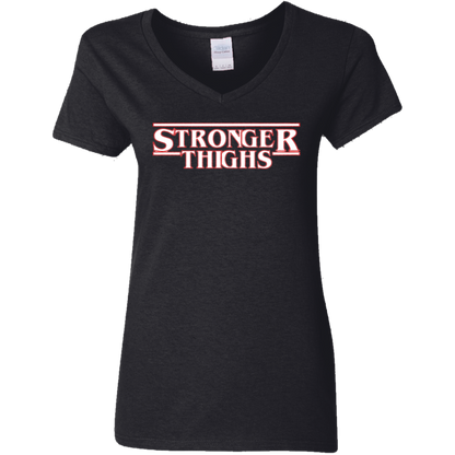 STRONGER THIGHS Womens' Fitted T-Shirt