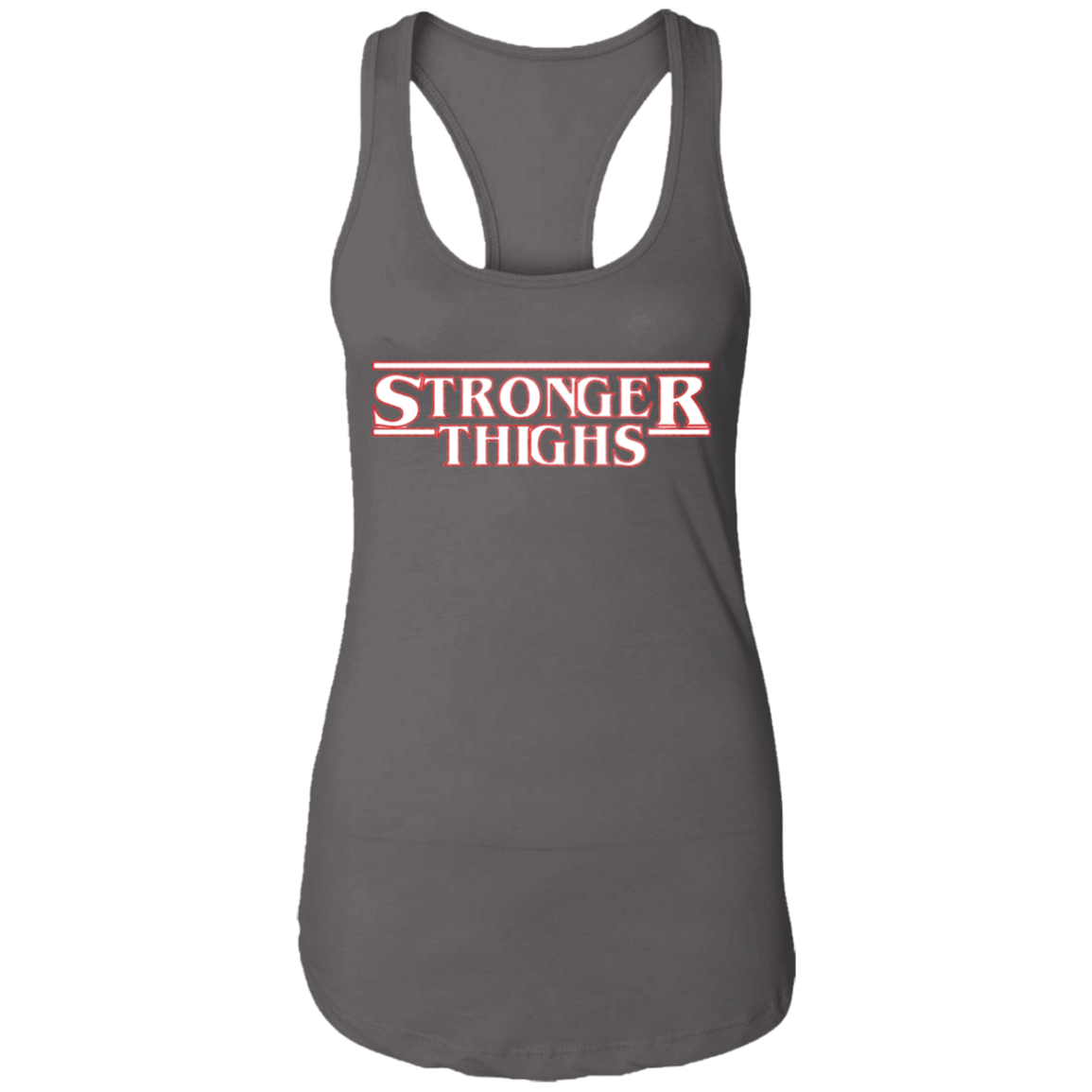 STRONGER THIGHS Womens' Racerback Tank