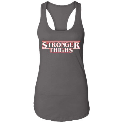 STRONGER THIGHS Womens' Racerback Tank